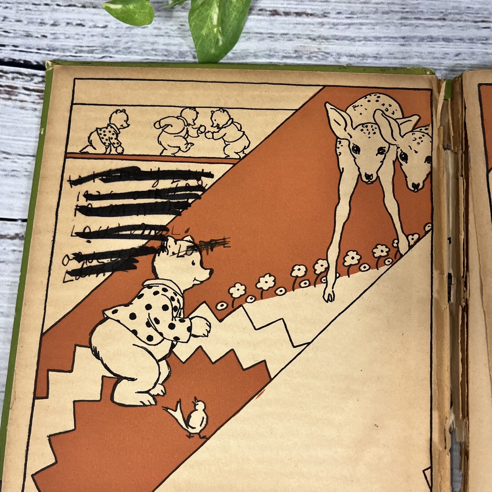 Vintage Cubby Bear Children’s Book A Stand Out Whitman Publishing