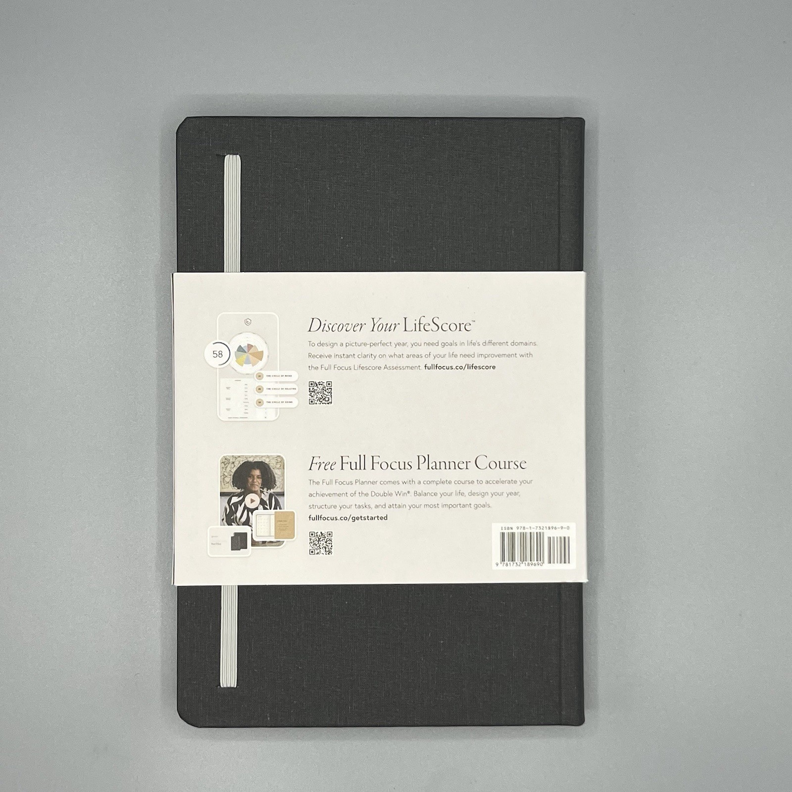 Full Focus Planner Gray Hardcover Productivity Journal Michael Hyatt