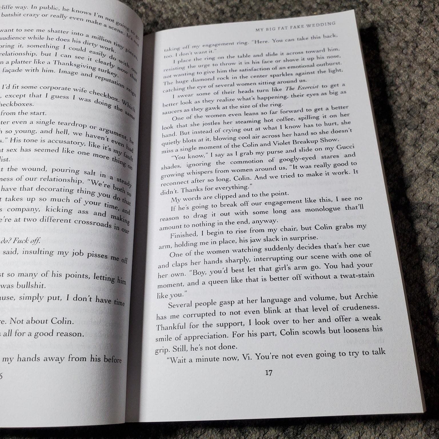 My Big Fat Fake Wedding Lauren Landish 2019 Romance Paperback