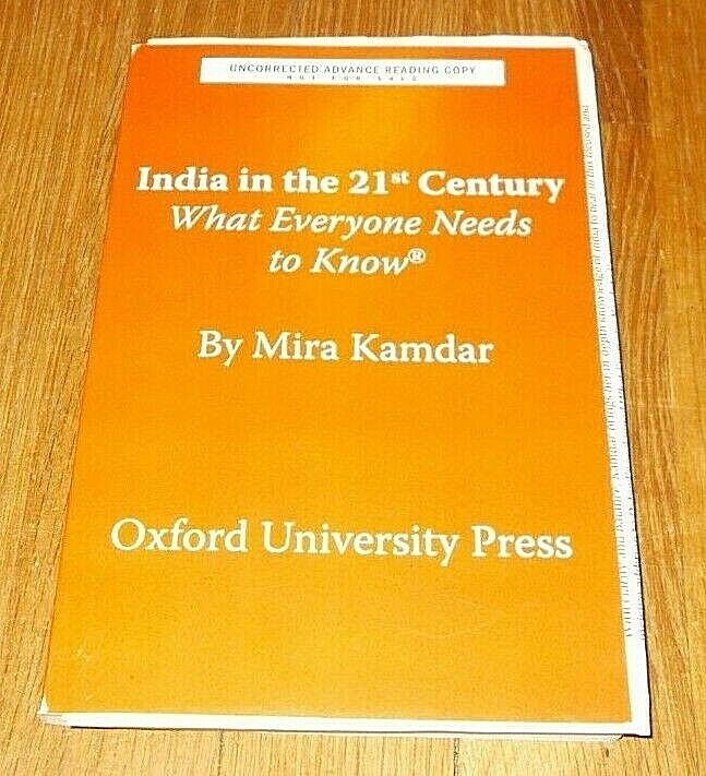 „India in the 21st Century“ Mira Kamdar *2018* (Uncorrected Proof) PB VG+++