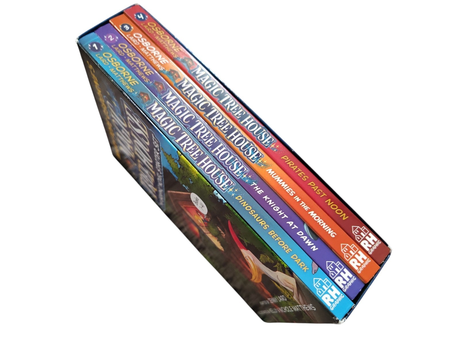 Magic Tree House Graphic Novel Set – Books 1-4 – Never Used – Mary Pope Osborne