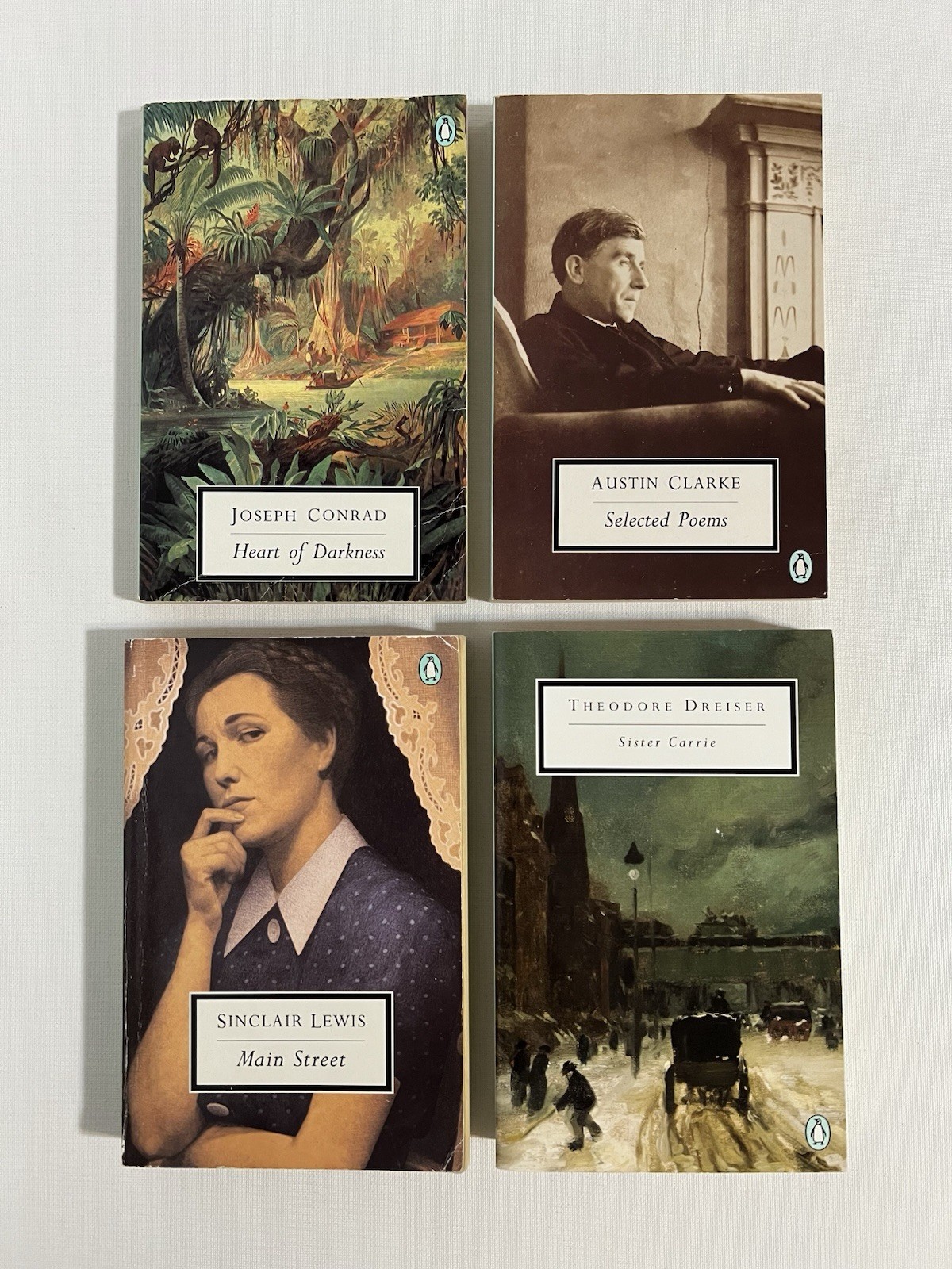 Penguin 20th Century Lot James Joyce Mann DH Lawrence John Steinbeck Mann Conrad