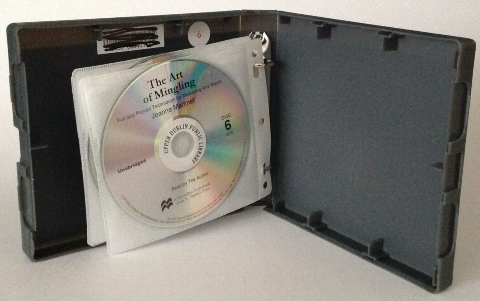 The Art of Mingling by: Jeanne Martinet (Audiobook) – New & Revised – VERY GOOD
