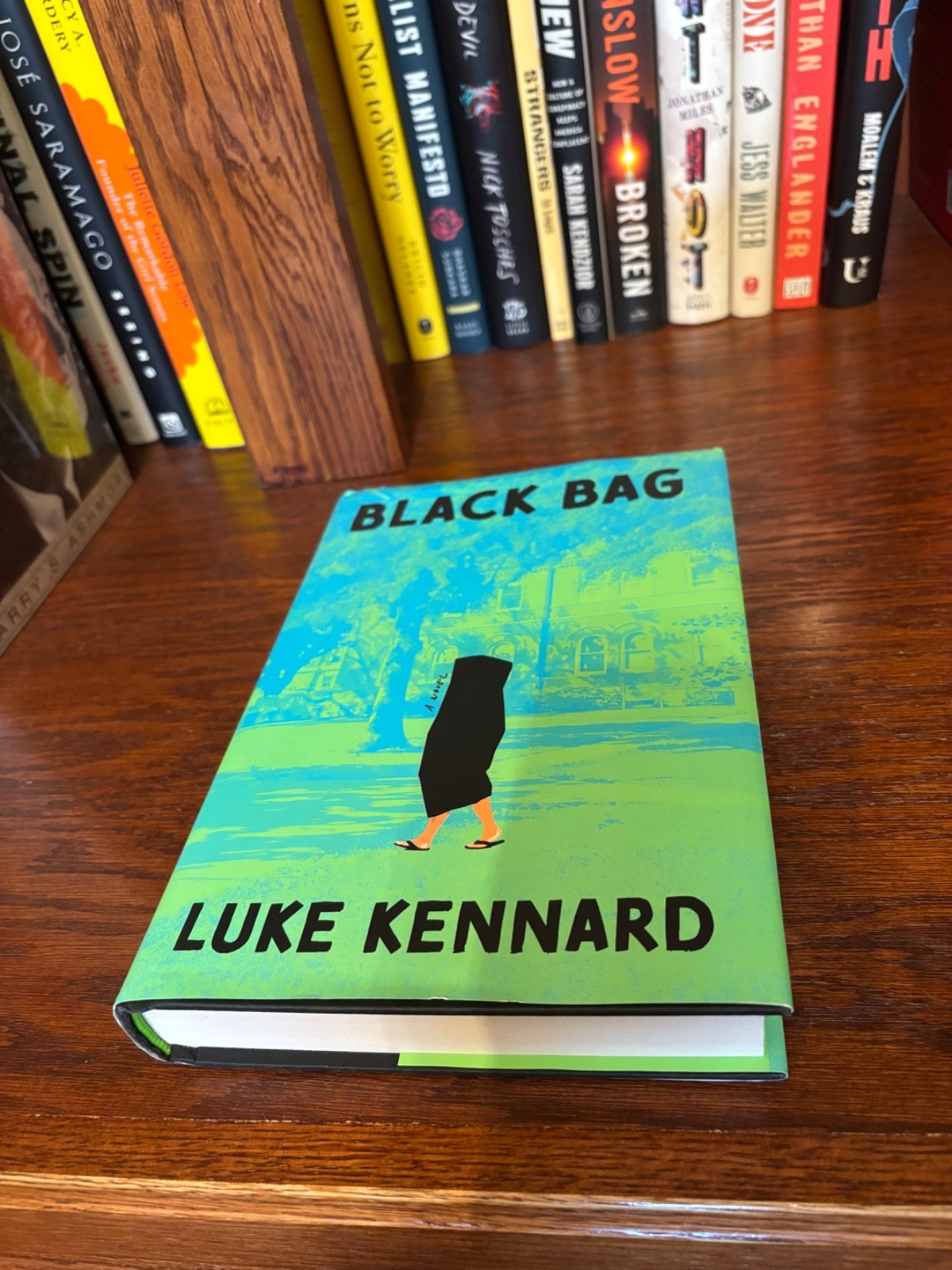 Black Bag. Luke Kennard 1st HC Ptg. Zando 2026. Near Fine Unread