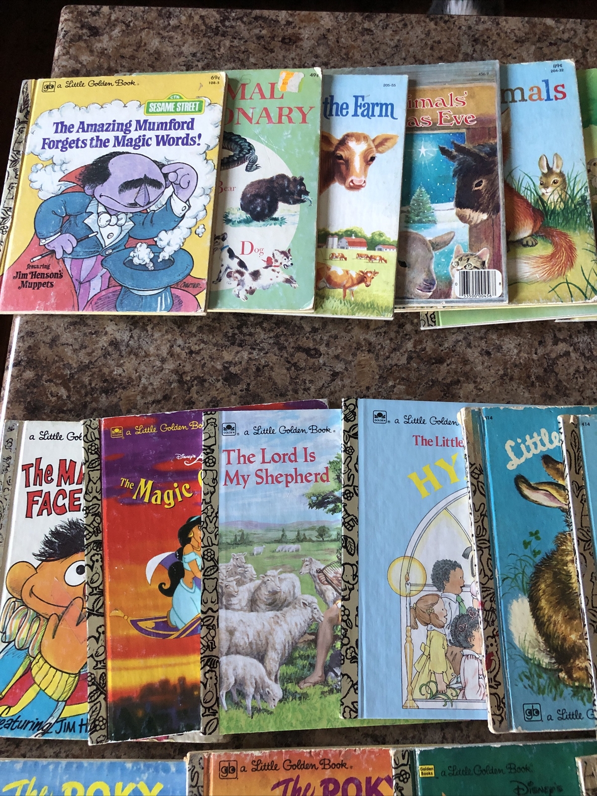 LITTLE GOLDEN BOOKS- You Choose Your Choice of Title VINTAGE Build a Lot $3 each