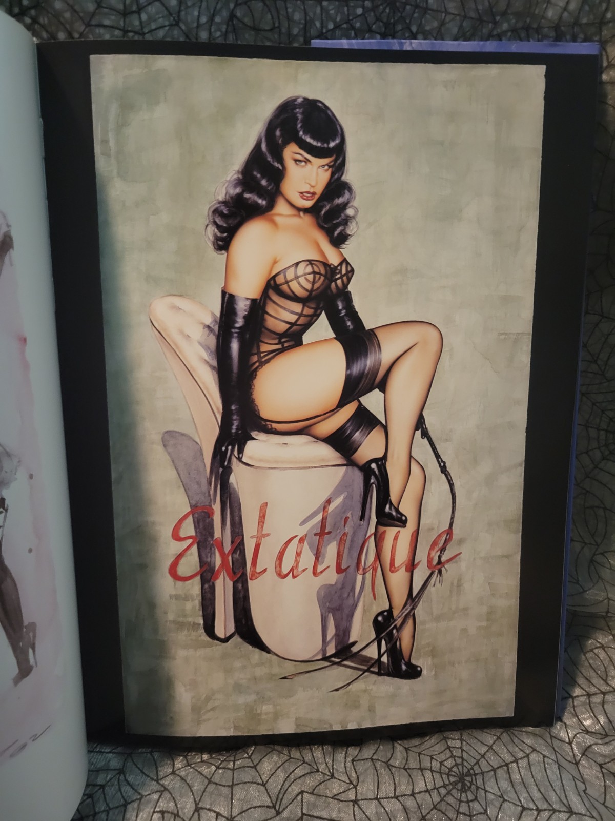 Bettie Page by Olivia 2006 Hardcover Art Book 1st Ed. Print Olivia De Berardinis