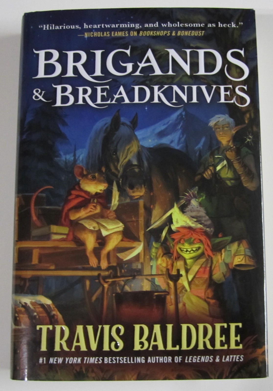 Brigands & Breadknives Travis Baldree HC (First Edition) Tor