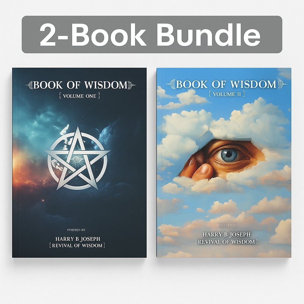 Book of Wisdom Volumes 1 & 2 by Harry B. Joseph (Limited Paperback Bundle)