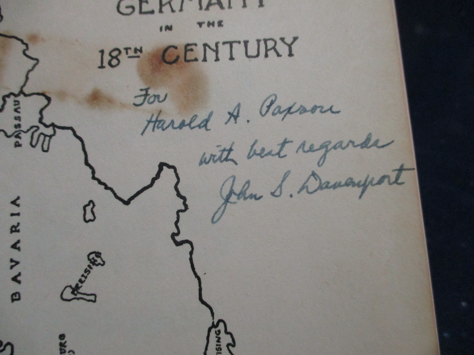 GERMAN TALERS 1700-1800 w/ORIG VALUE SHEET! Book by John S Davenport SIGNED!