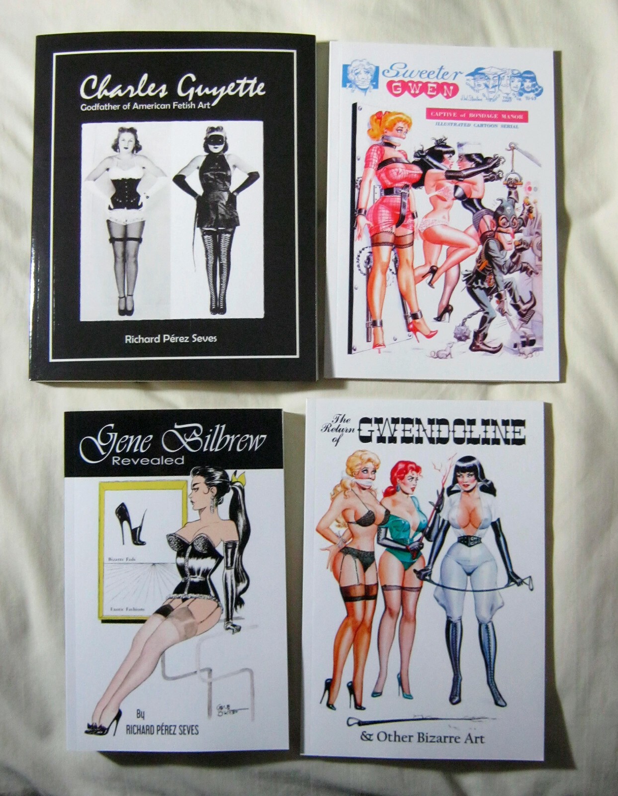 FetHistory Collection: Vintage Fetish Library = (4) Books Total Eric Stanton (2