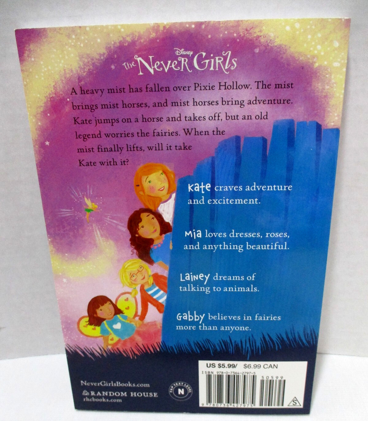 The Never Girls Kiki Thorpe First Four in Series Fantasy Fairy PB Ages 6-9