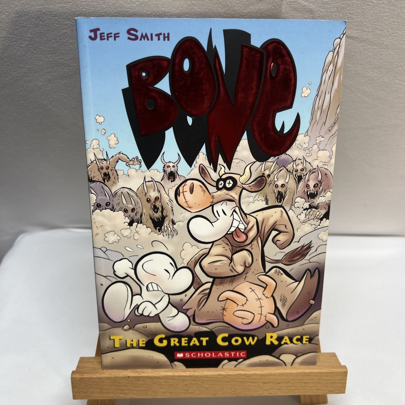 Bone, Vol. 1,2,3: Out From Boneville, The Great Cow Race, Eyes Of The Storm/￼