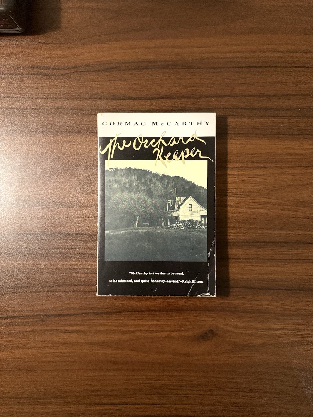 Cormac McCarthy The Orchard Keeper Paperback Vintage International Reprint 1983
