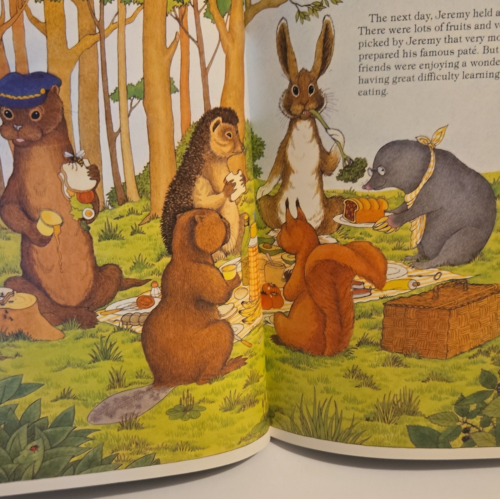 RARE The Country Life of J.B. Rabbit Doris Susan Smith Hardcover 1983 Children