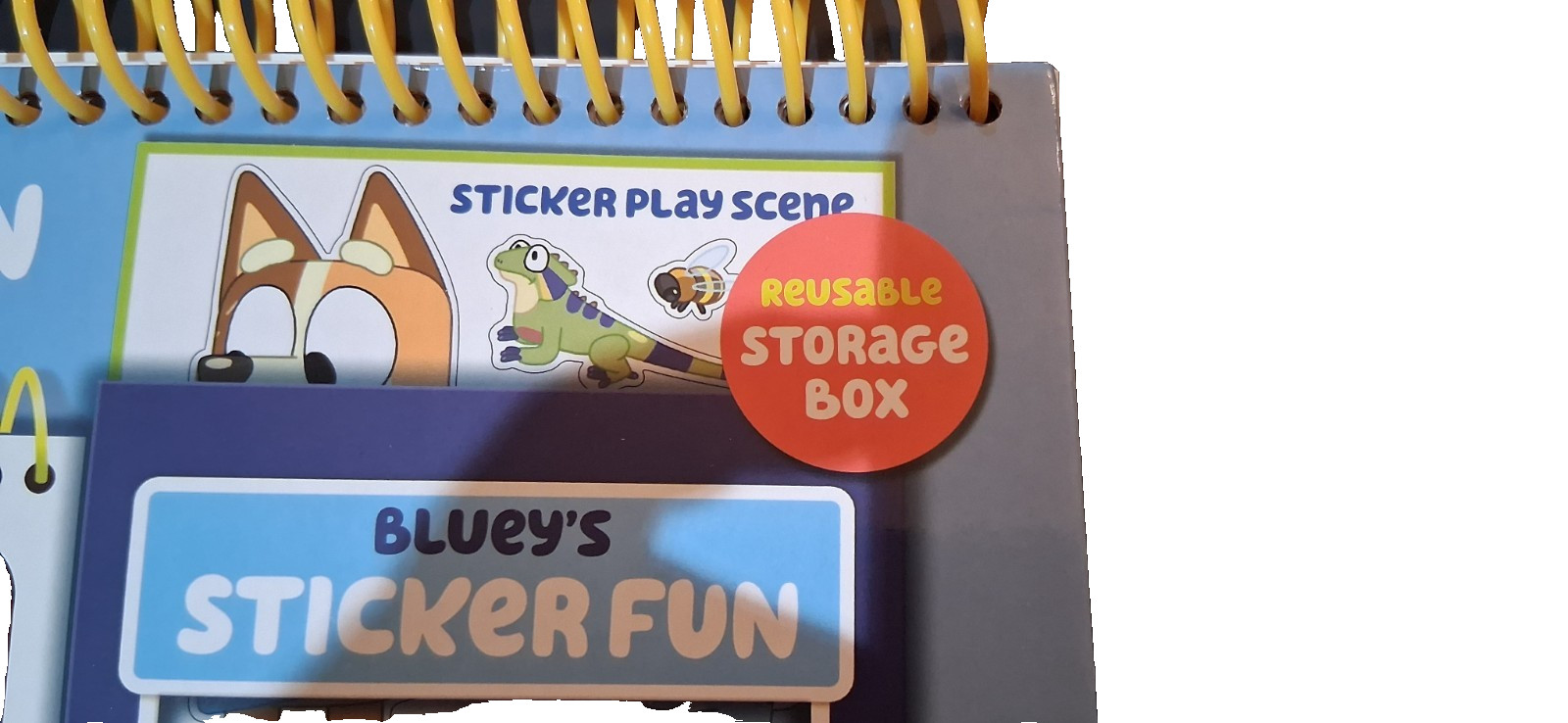 Disney Bluey StoryBook Giant Activity Pad Giant Foam Stickers Coloring Pages 3+