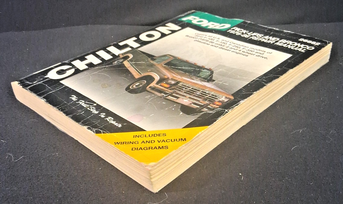 Chilton Ford Pick up Bronco 1976-1986 Trade PB # 26662 GHPL
