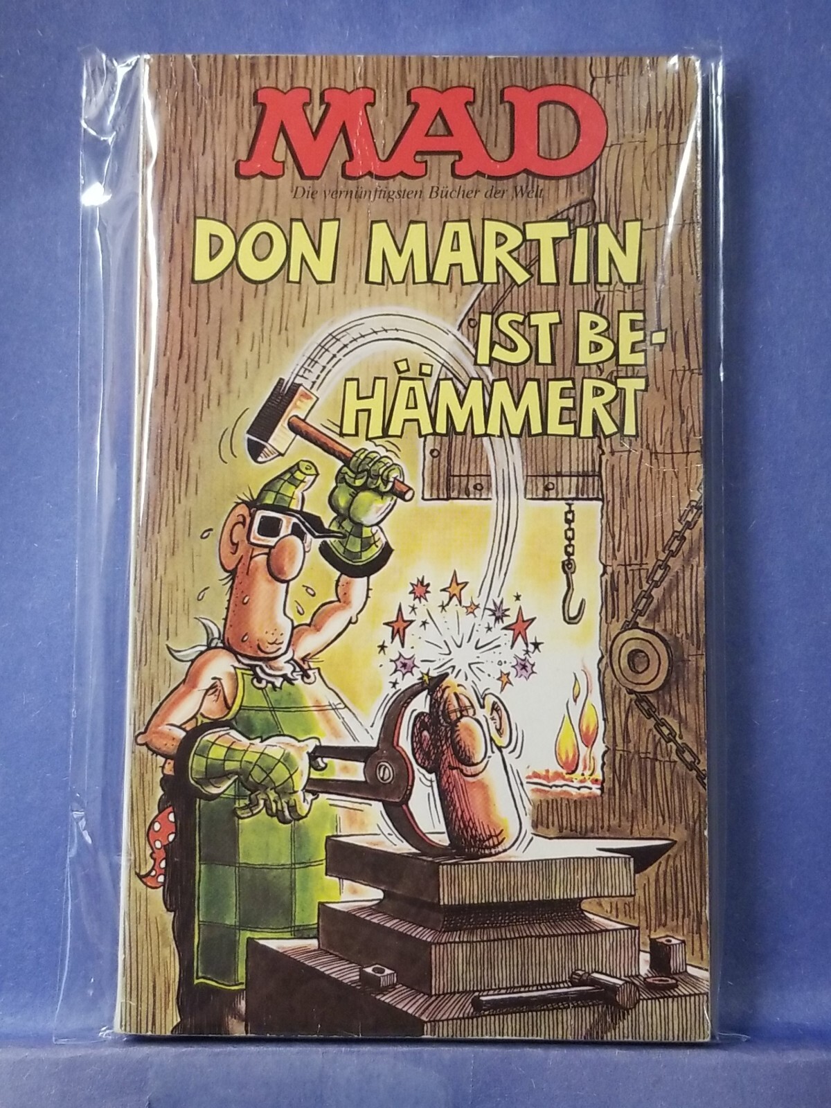 GERMAN MAD Magazine Paperback Book: #46 Deutsches Taschenbuch 1985 1st VG
