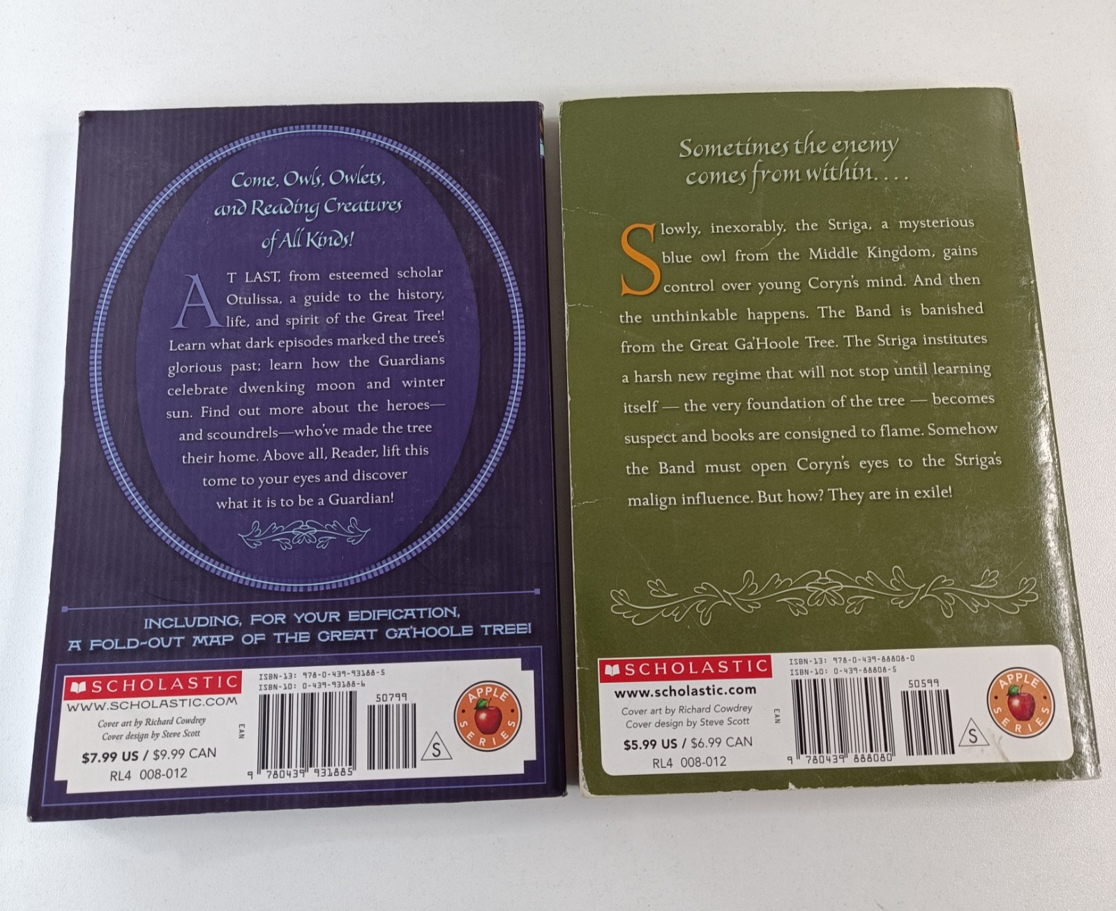 Guardians of Ga’Hoole Kathryn Lasky Bulk Lot 1 3 4 5 7 8 9 12 13 14 + Guide Book