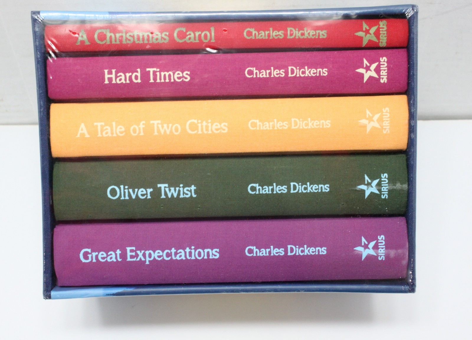 The Charles Dickens Collection Deluxe 5-Book Hardcover Boxed Set Unopened Sealed