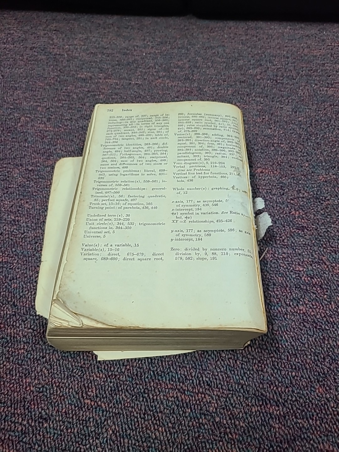 Algebra Two and Trigonometry Dressler Rich Amsco 1972
