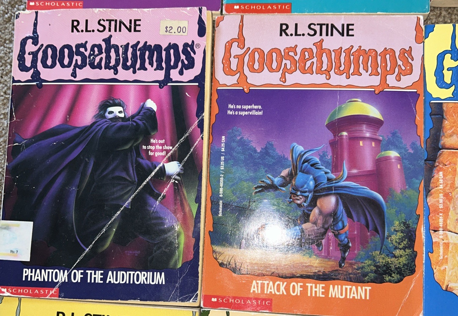 32 Vtg Goosebumps Books by RL Stine – See Pics & Description