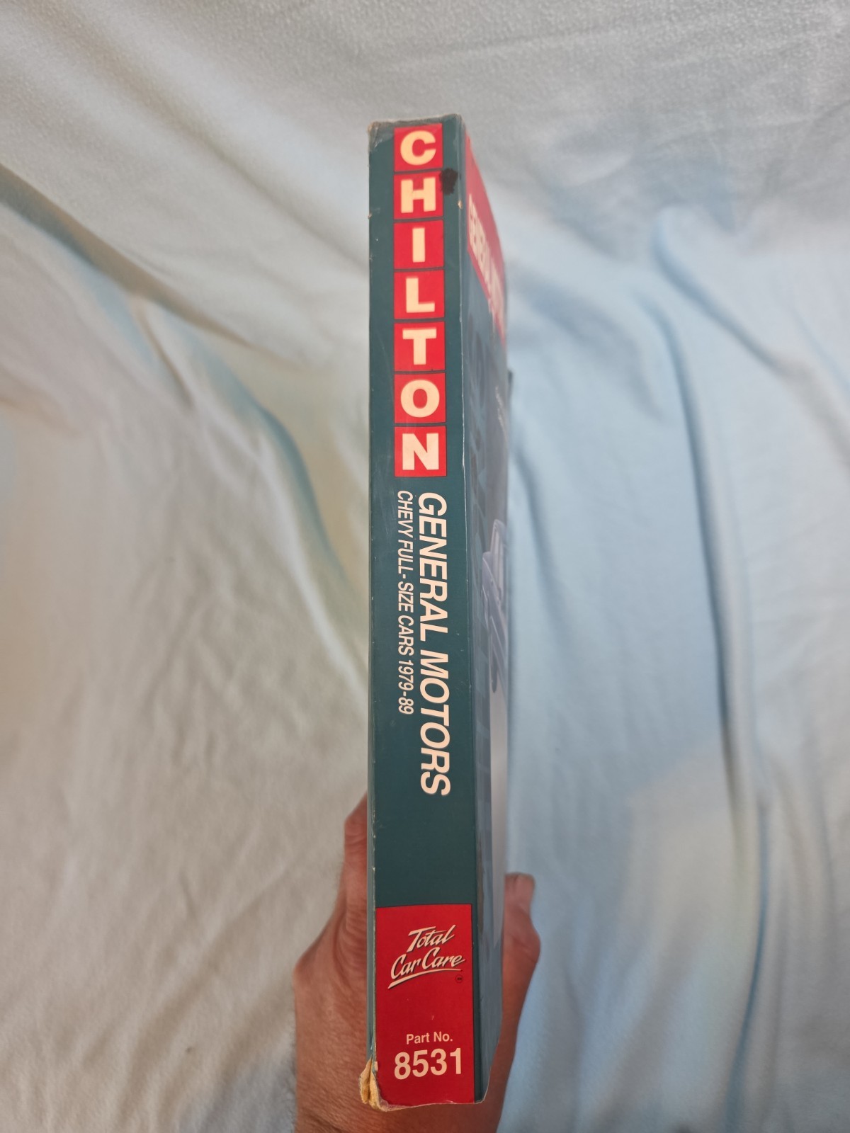 Chilton’s General Motors Chevy Full Size Cars 1979-89 Repair Manual 8531