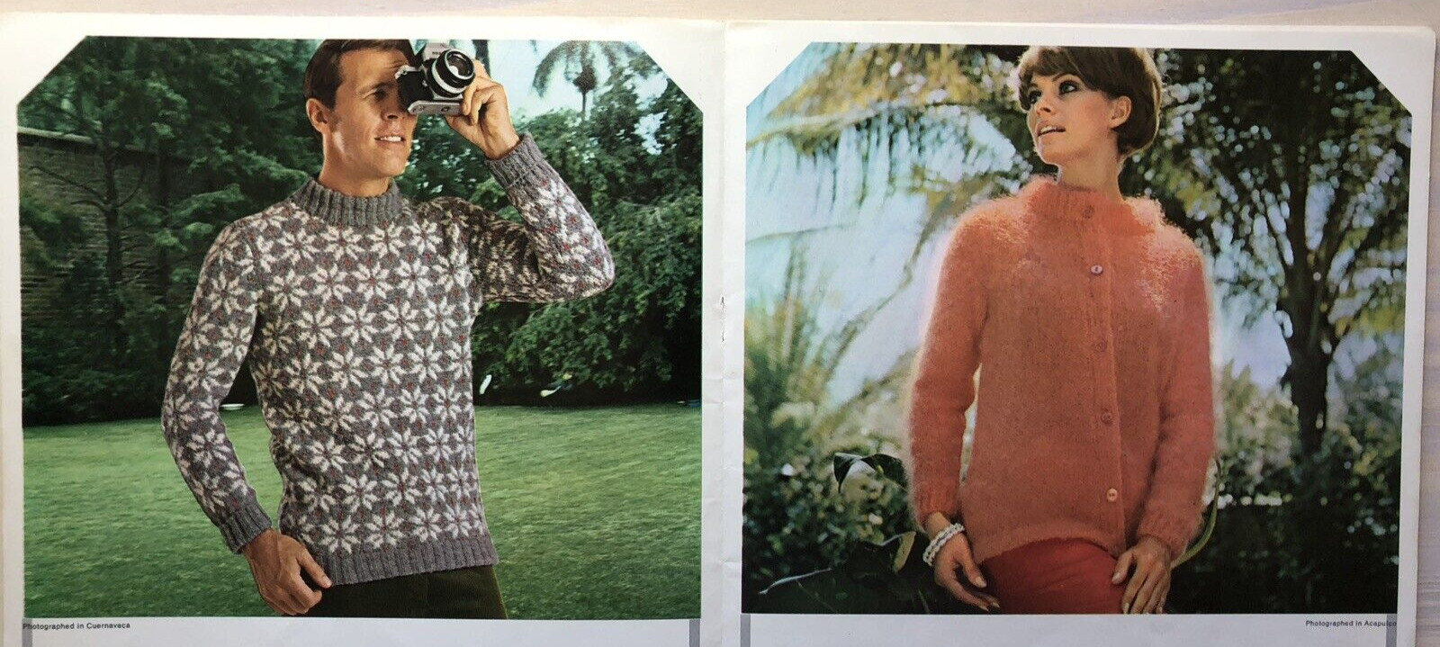 Vintage 1969 HAND KNITS FOR YOUNG MODERNS 47 Pages of Groovy Patterns to Knit :)