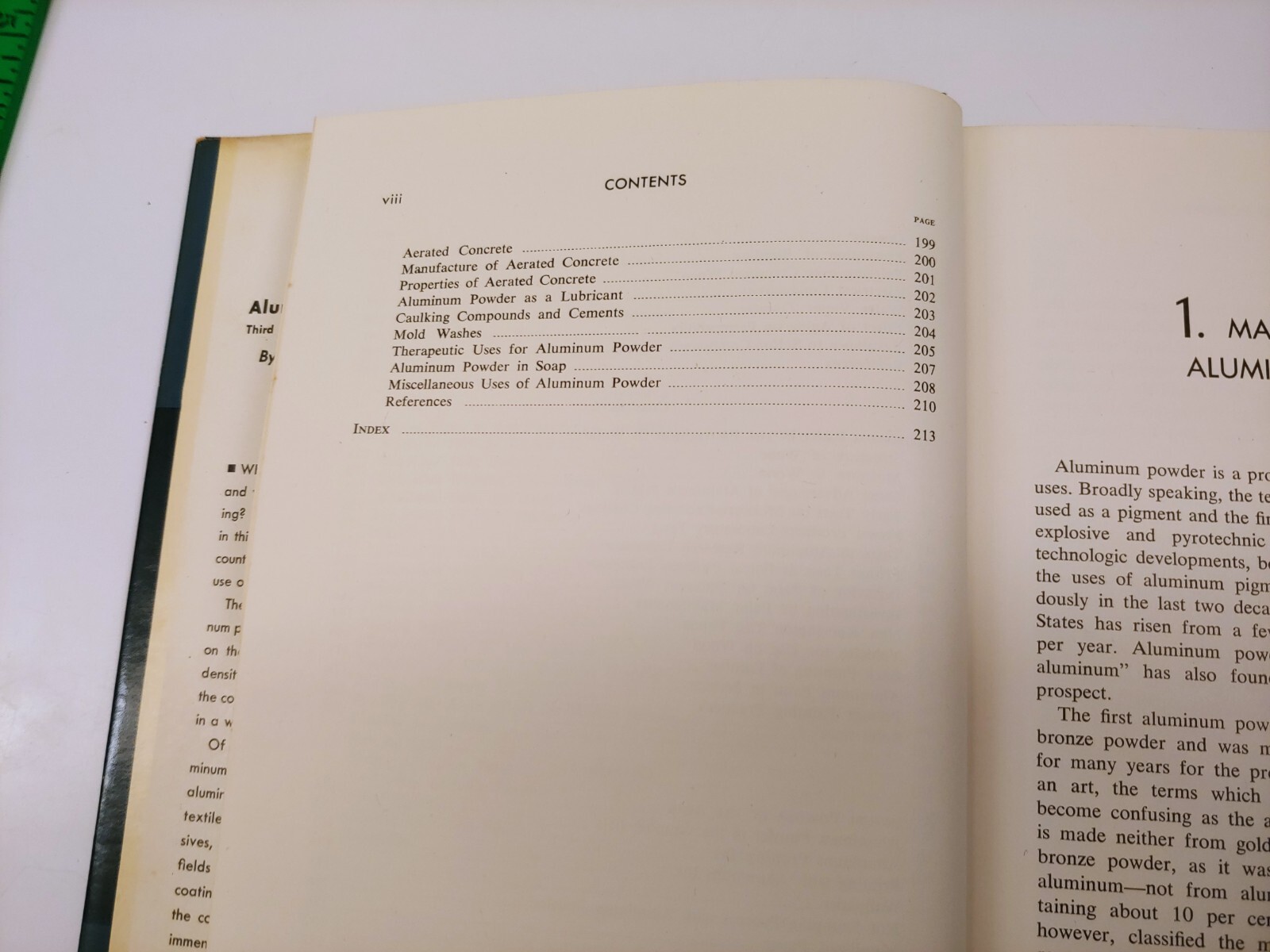 1955 Aluminum Paint And Powder by Junius D. Edwards and Robert I. Wray HCDJ
