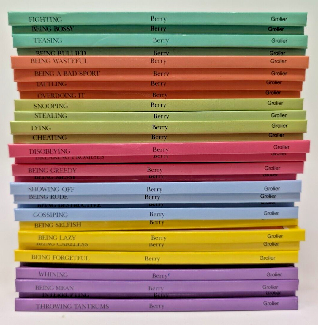 Choose Your Own „Help Me Be Good“ Books by Joy Berry Vintage 1988 HC Illustrated