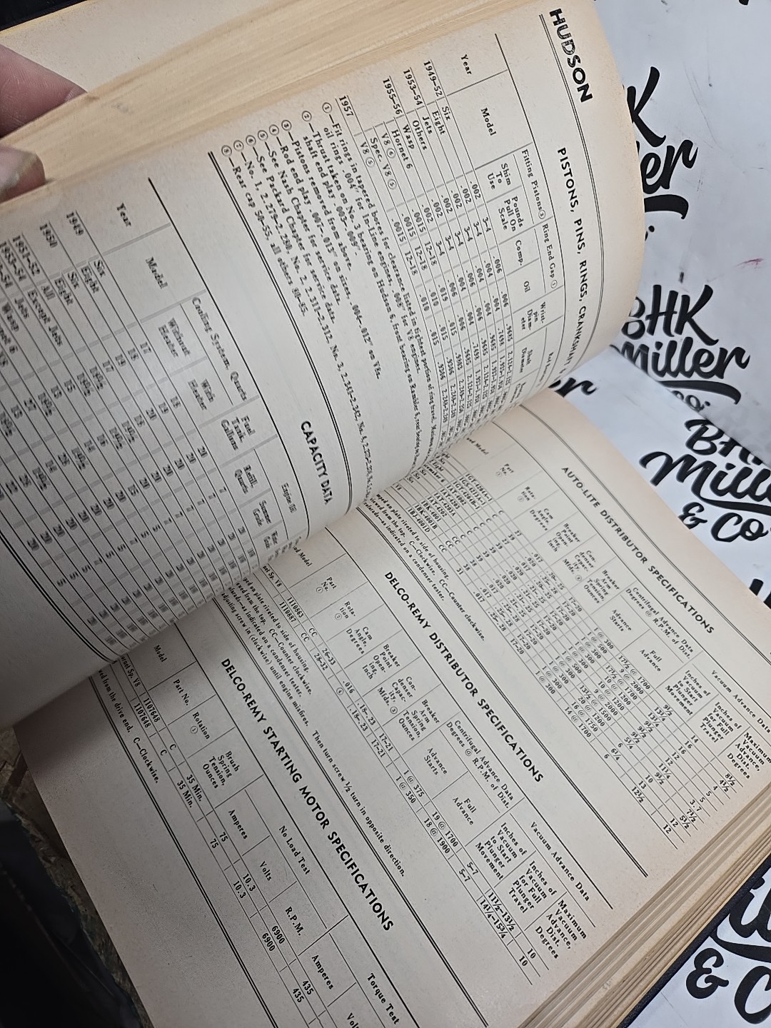 Motor’s Auto Repair Manual 1958 HC