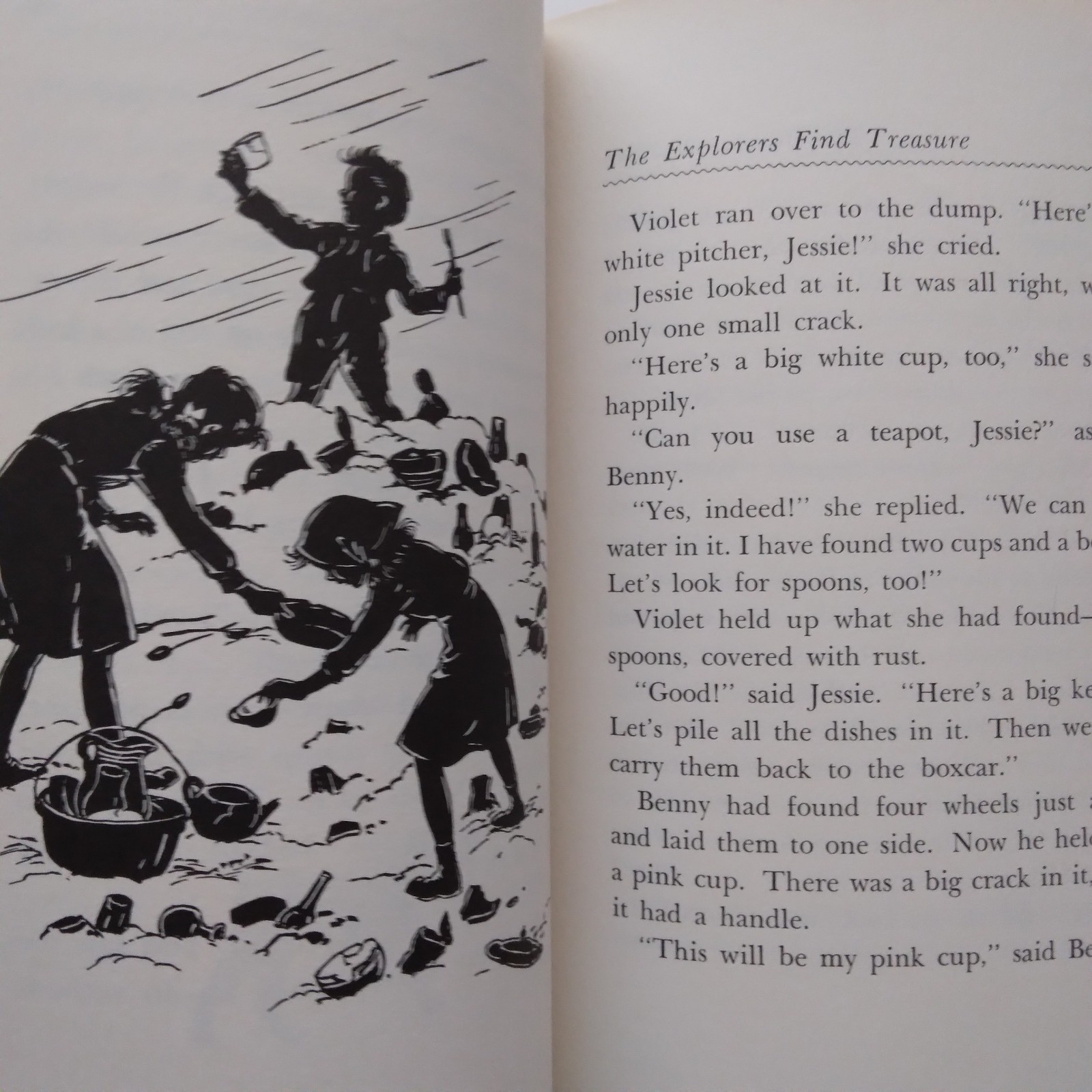 Vtg. THE BOXCAR CHILDREN by Gertrude Chandler Warner Illus L. Kate Deal 1950 HC