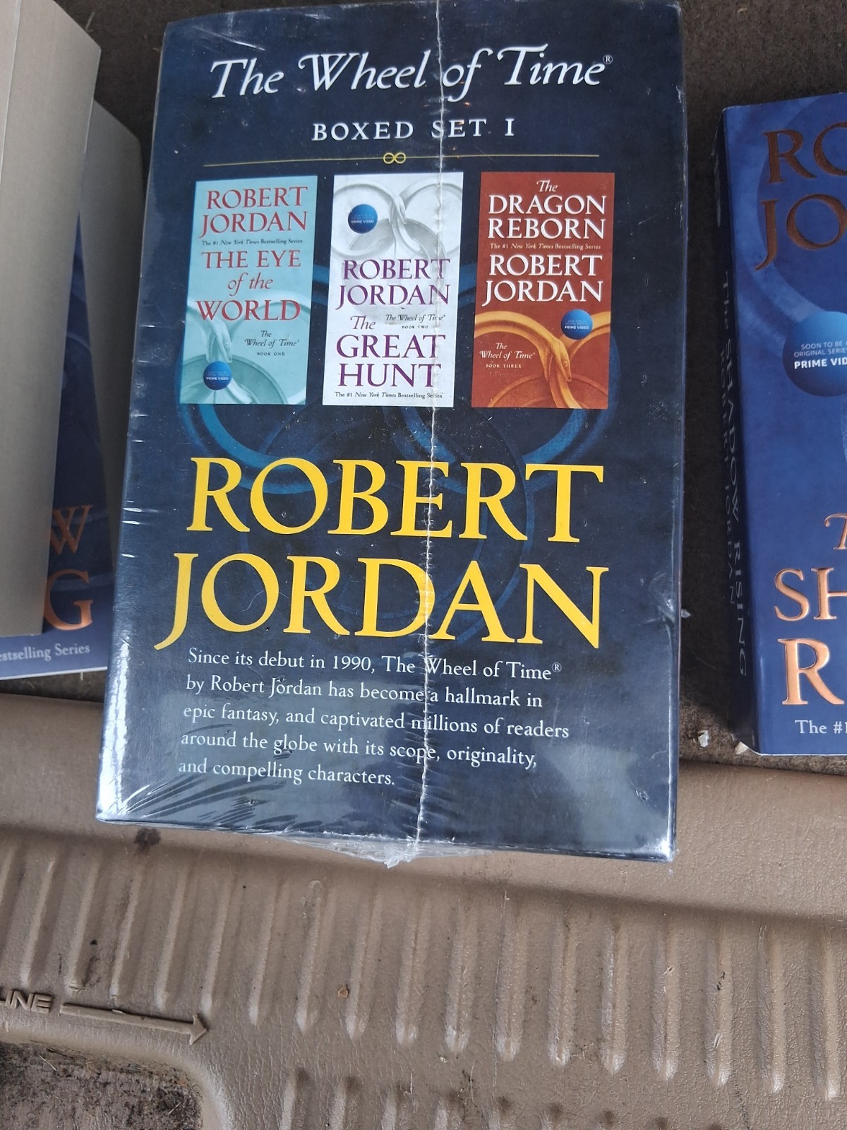 Robert Jordan The Wheel of Time Lot of 4 Books 1-4 Paperback New Boxed Set #1