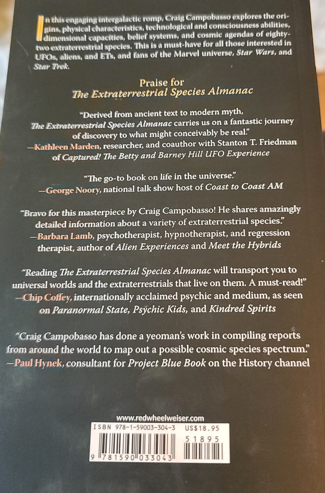 Extraterrestrial Species Almanac :