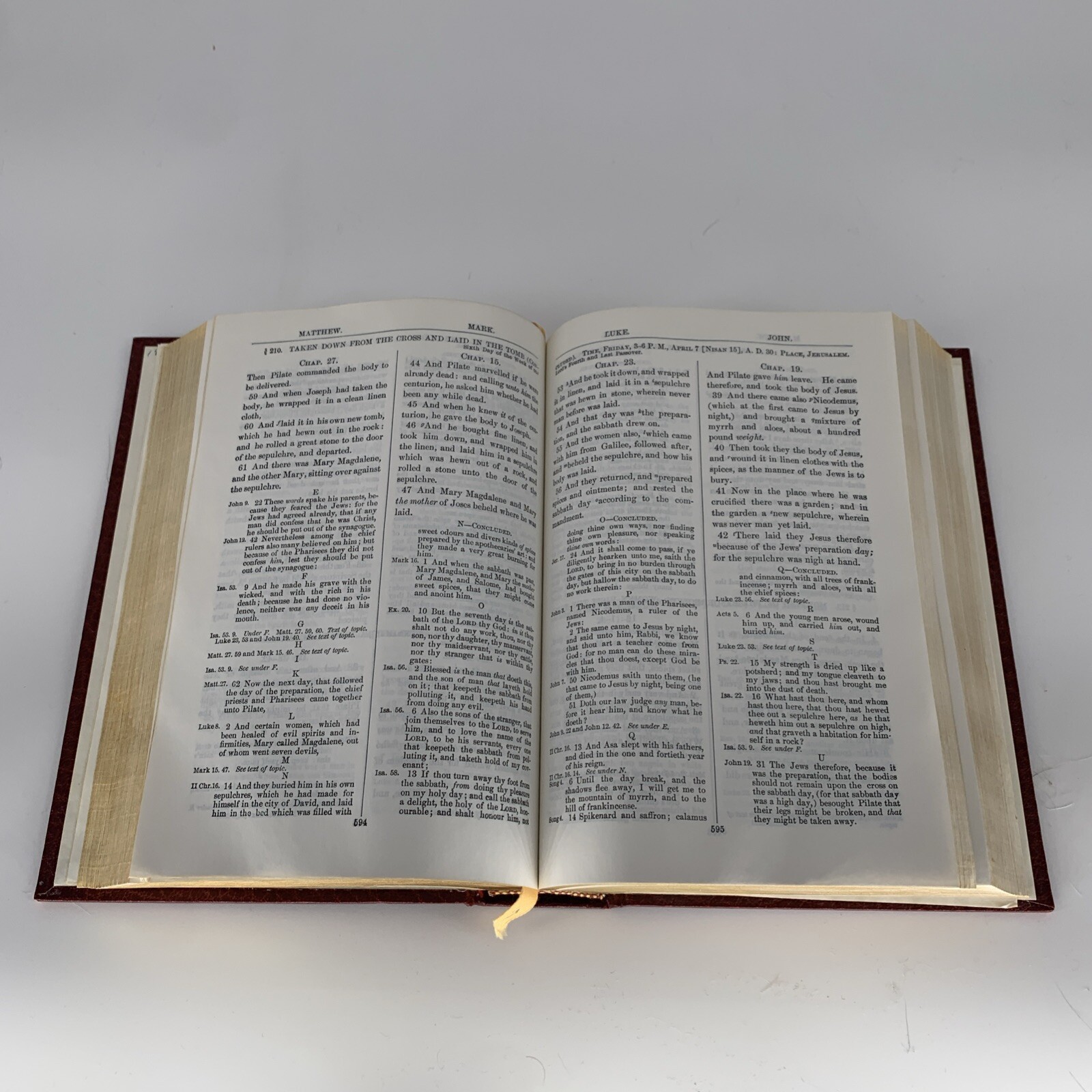 Reference Passage Bible New Testament & Old Testament References