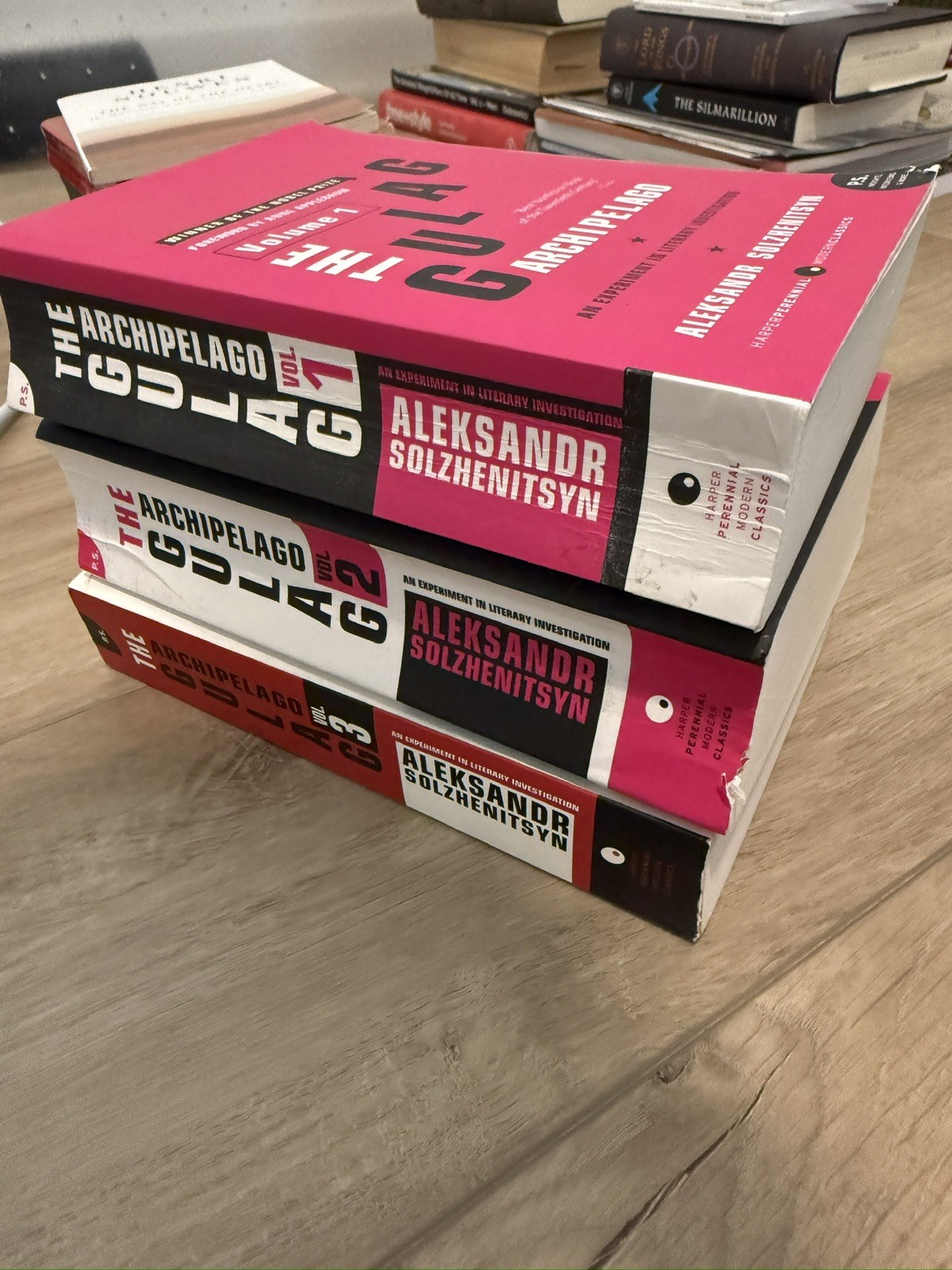 Aleksandr I. Solzhenitsyn ~ The Gulag Archipelago ~ Volumes 1 2 3 ~ Paperback