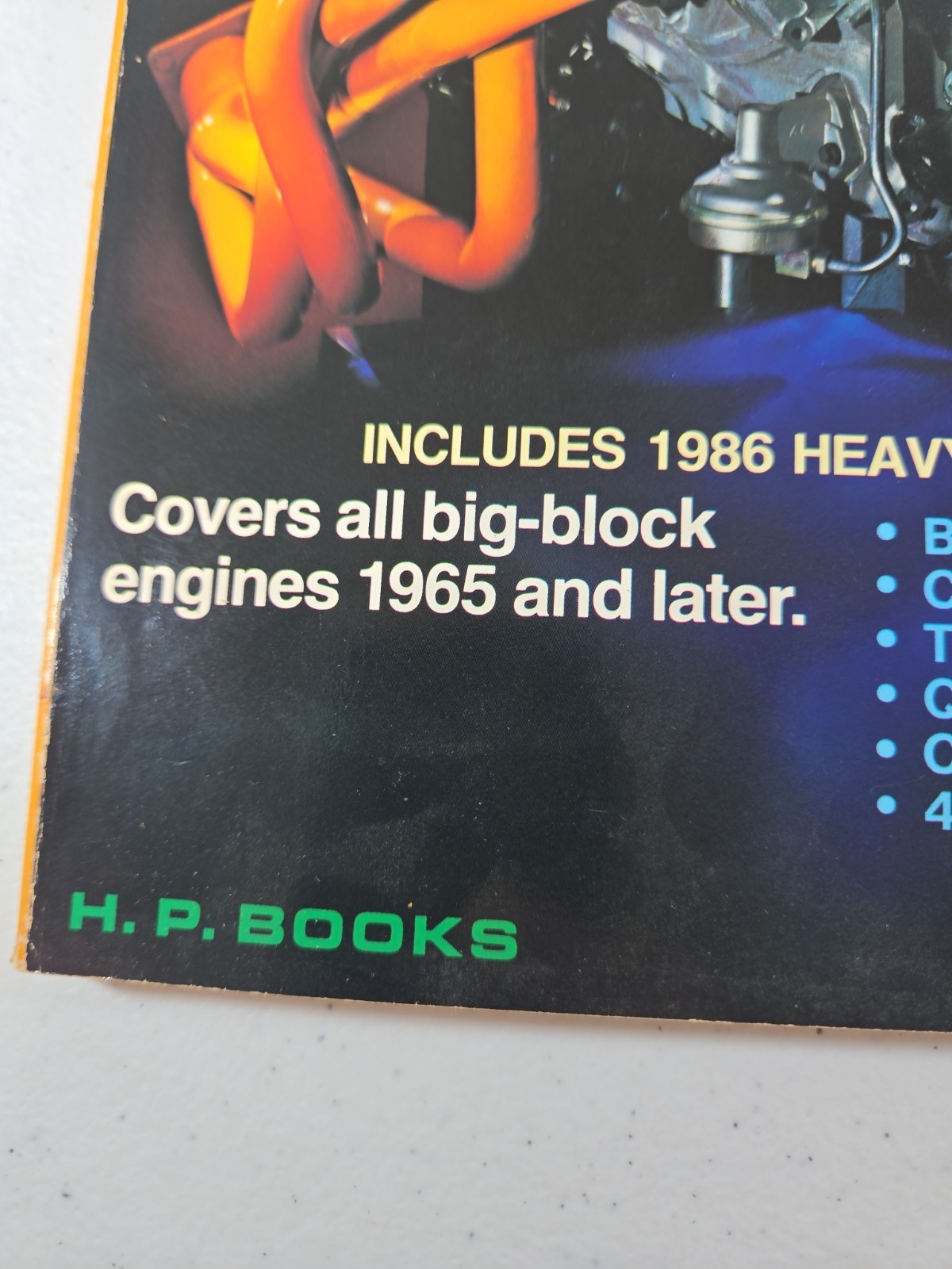 Vintage How To HOTROD Big-block Chevys 396 402 427 454 paperback Big Block