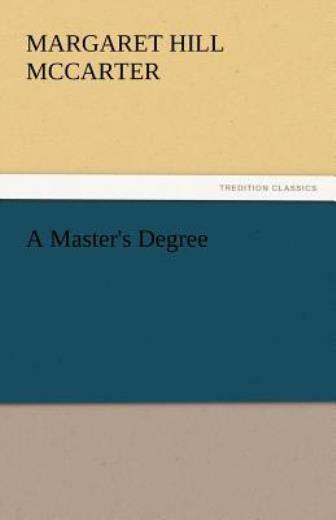 A Master’s Degree