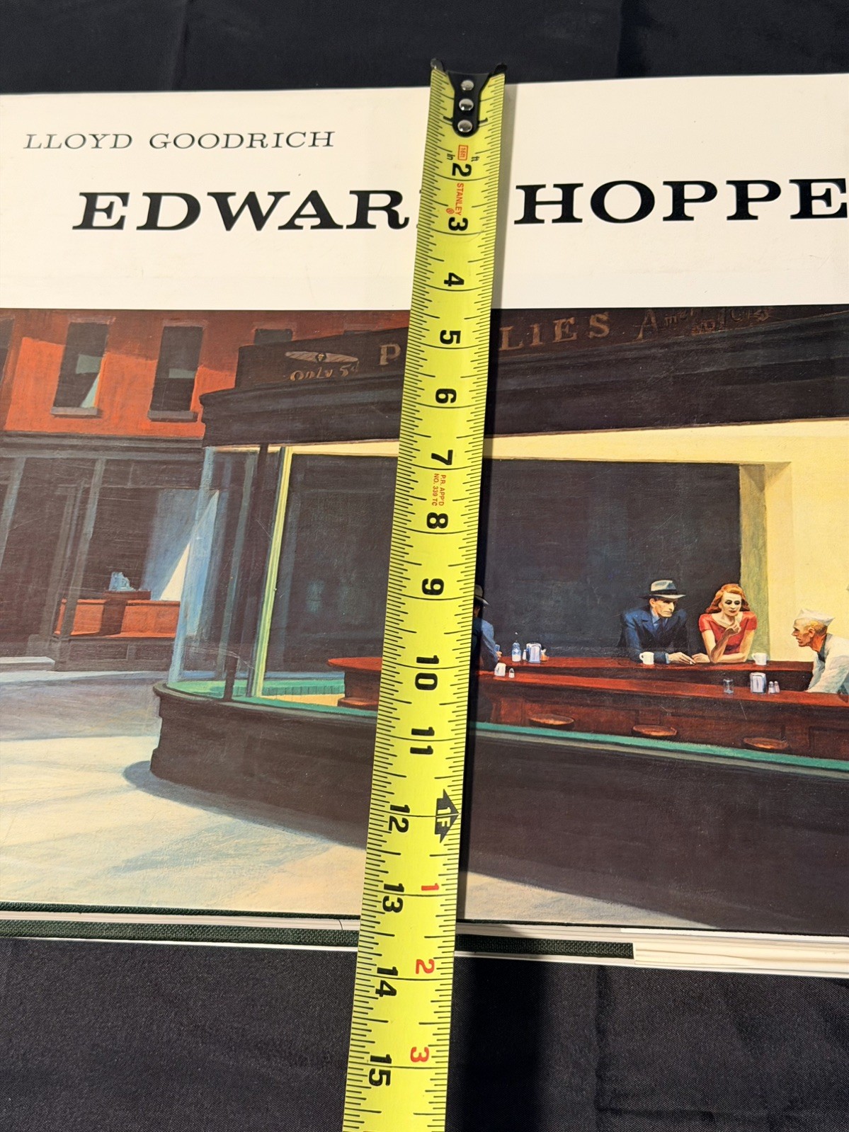 EDWARD HOPPER by Lloyd Goodrich hard cover book VINTAGE 246 illustrations