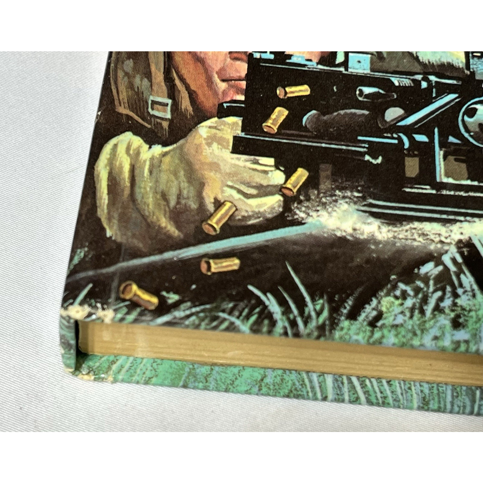 1964 Combat The Counterattack HC Book Whitman Publishing TV Series Army Military