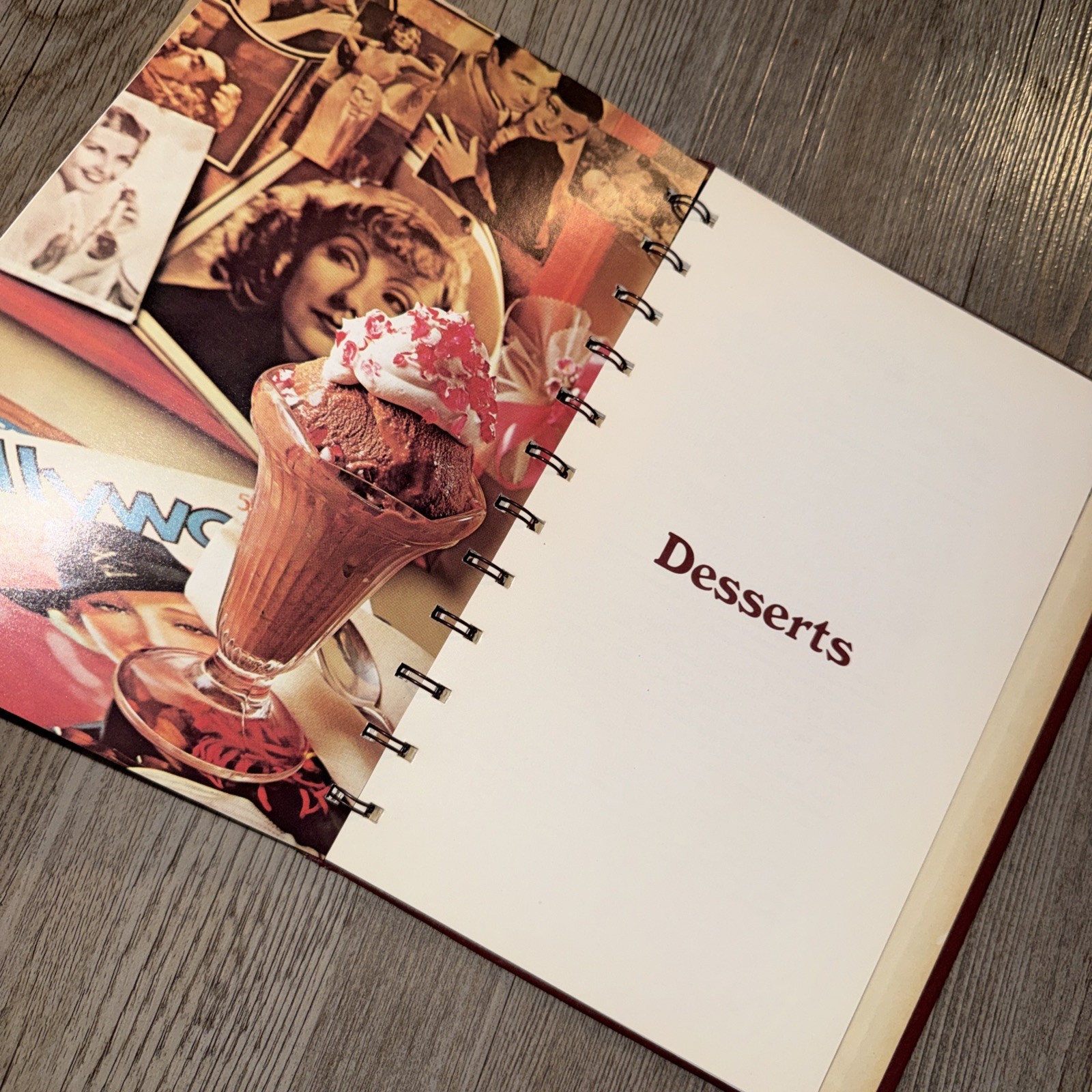 Hershey’s 1934 Cookbook 1971 Reprint Hardcover HC with Spiral Illustrated VG+