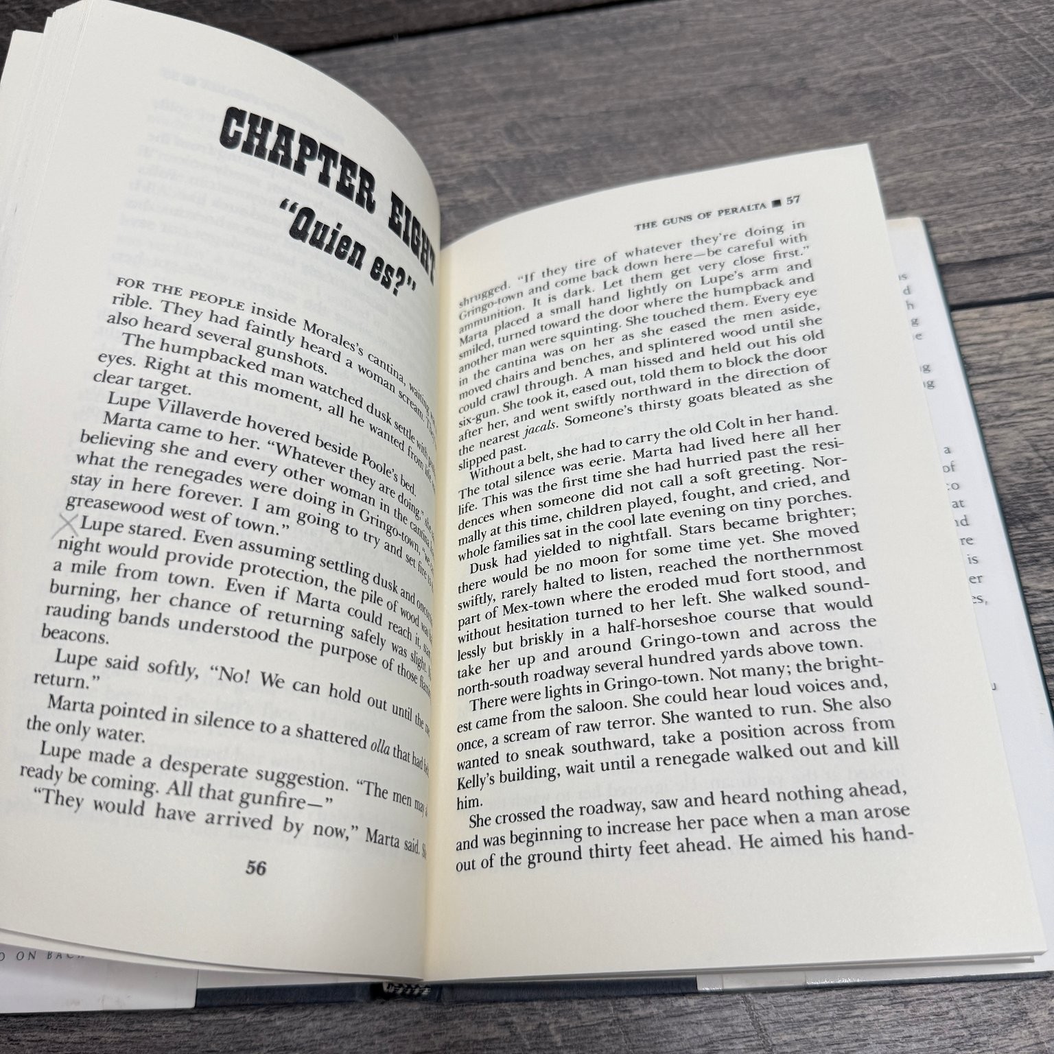 The Guns of Peralta Richard Clarke 1994 First Edition HCDJ Walker Western