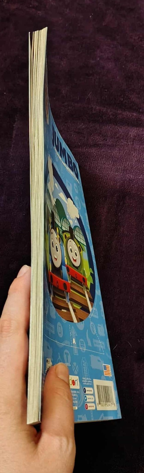 Thomas & Friends Jumbo Coloring & Activity Book for Kids – 80 pages