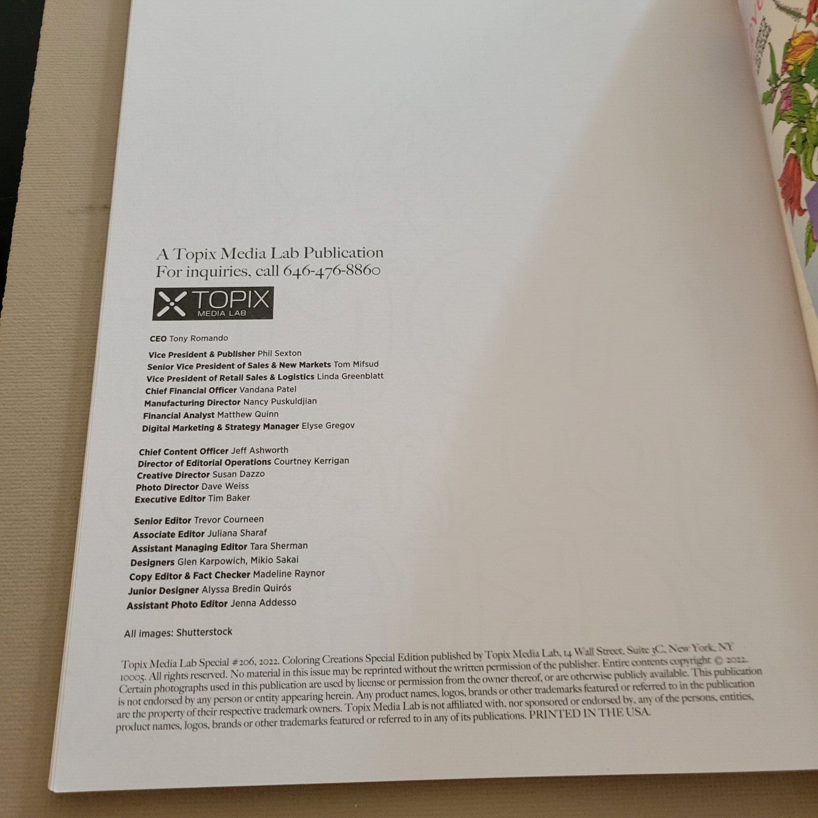 LOVE YOU MOM ADULT COLORING BOOK – 2022 TOPIX MEDIA – 47 FESTIVE COLORING PAGES