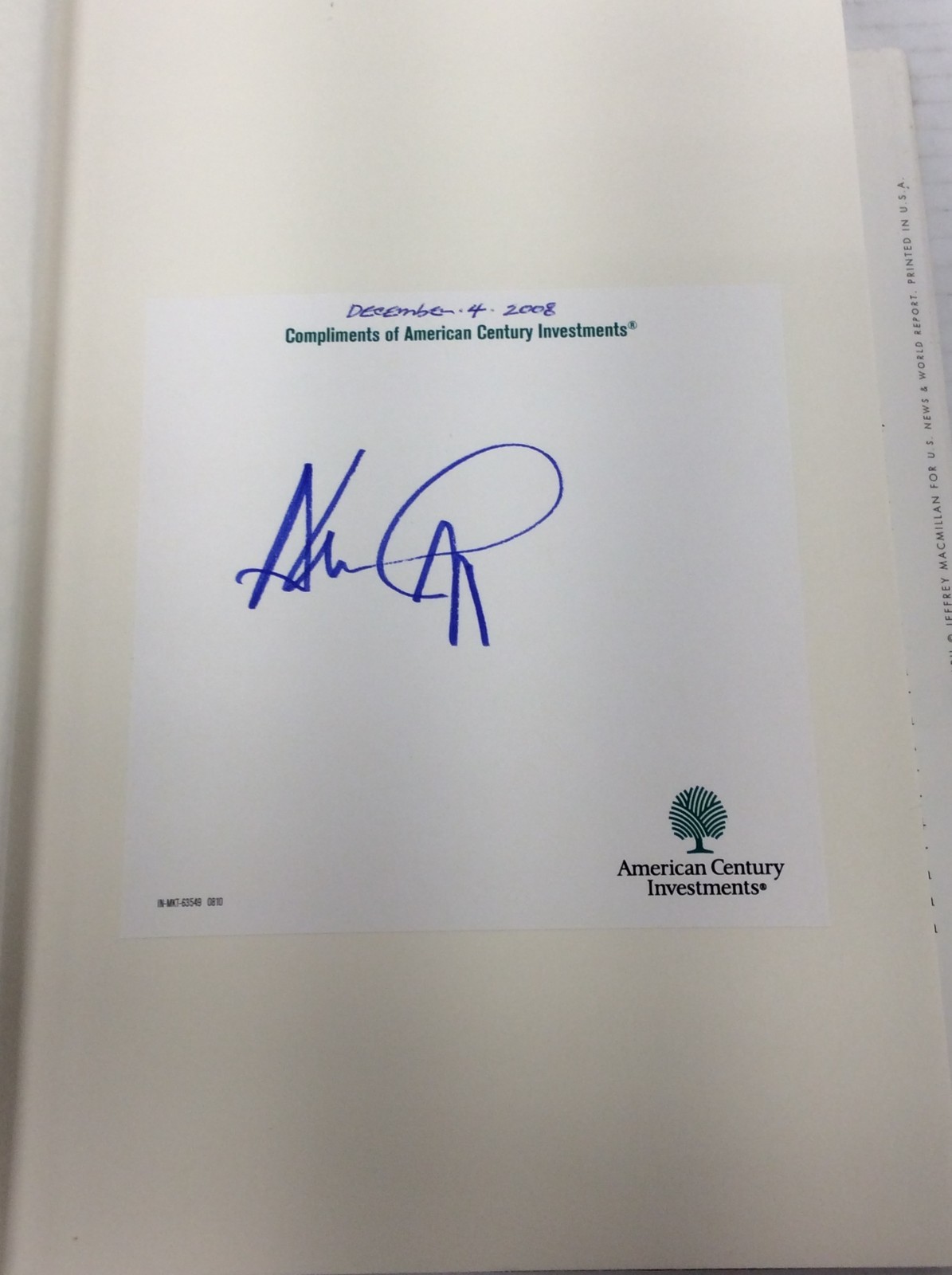 THE AGE OF TURBULENCE Alan Greenspan Signed HC 2007