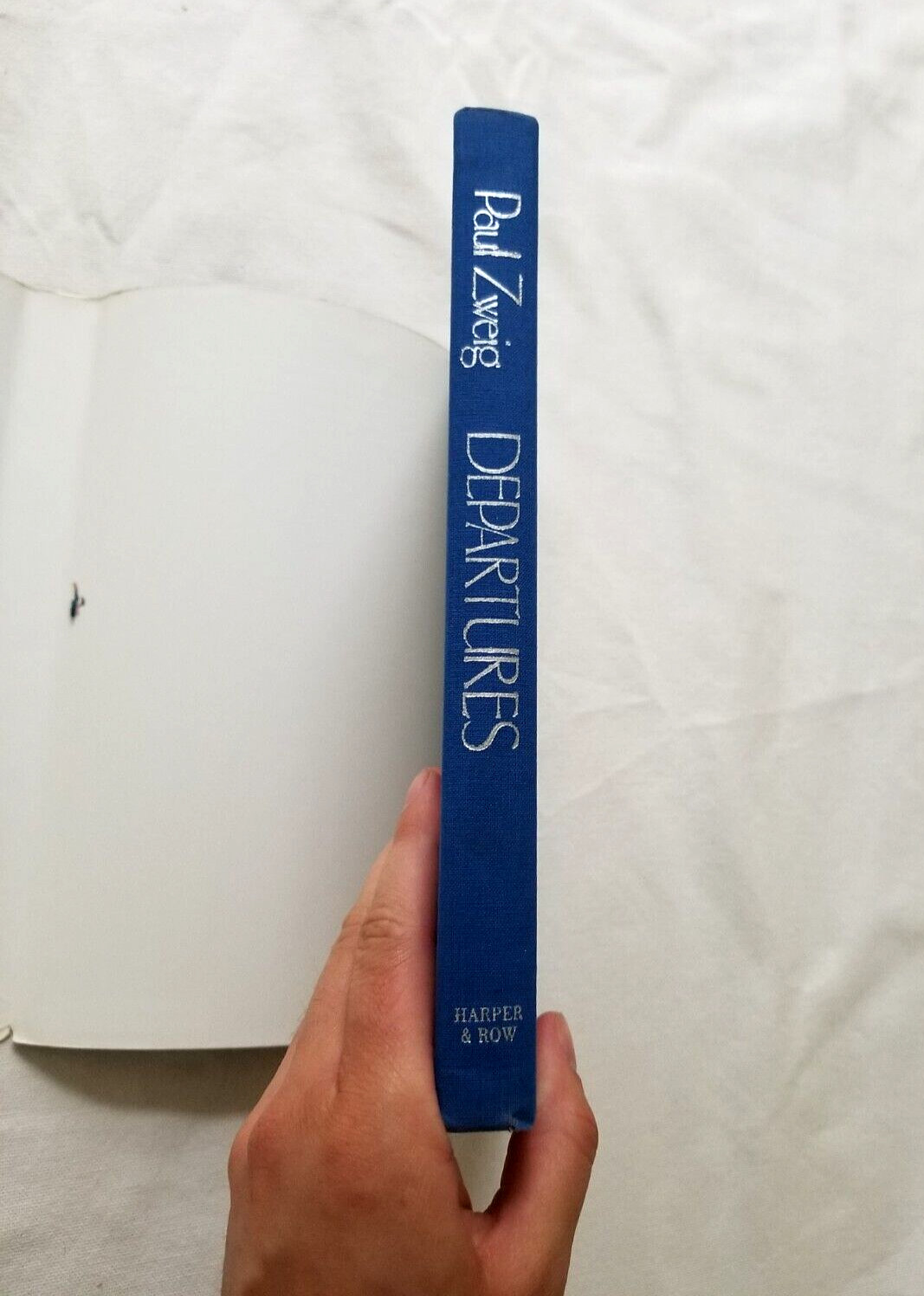 Departures Memoir by Paul Zweig Hardcover Dustjacket FIRST EDITION Jewish Paris