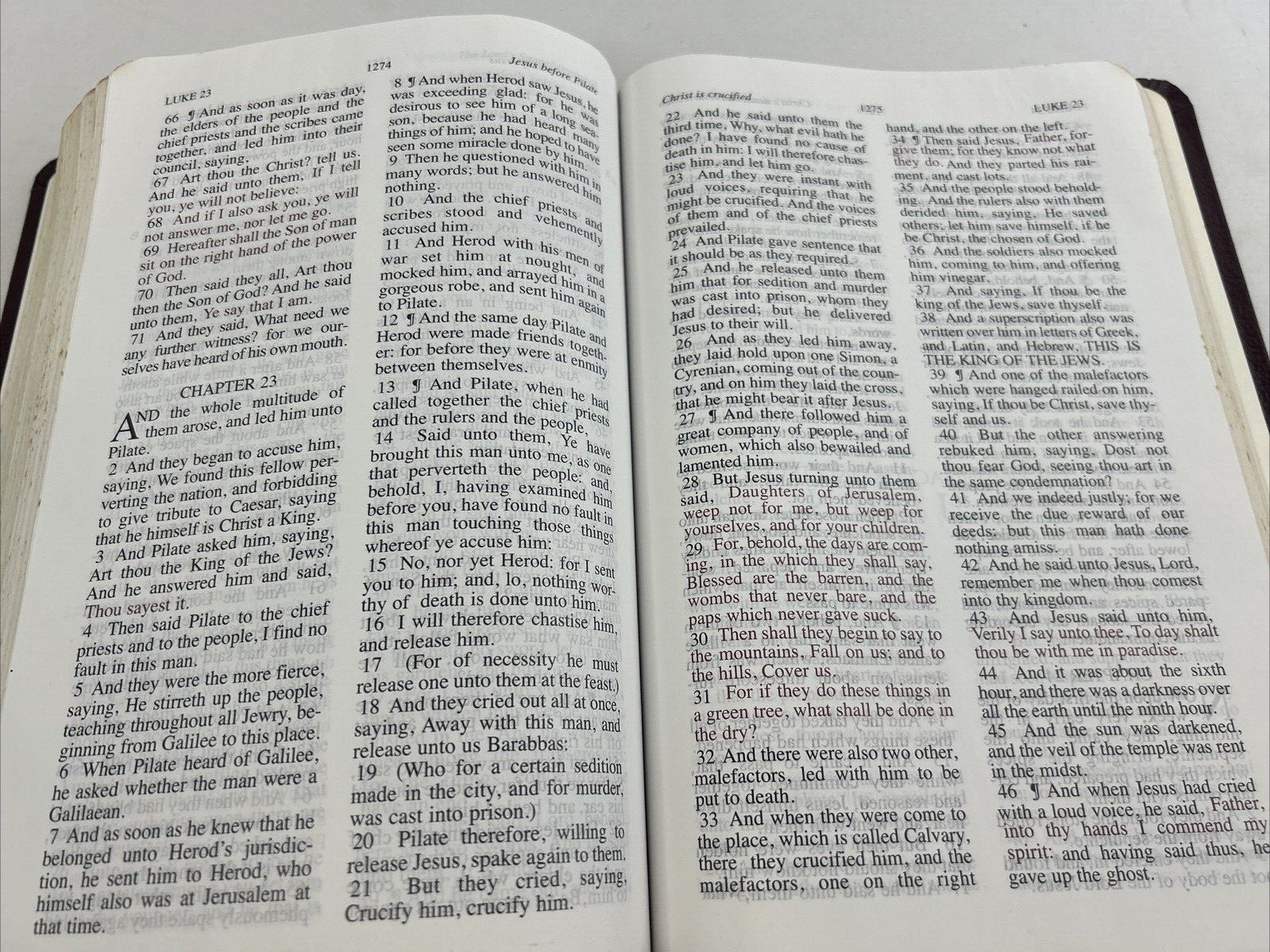 THE JACK VAN IMPE PROPHECY BIBLE Limited Special Edition KJV Red Letter LEATHER