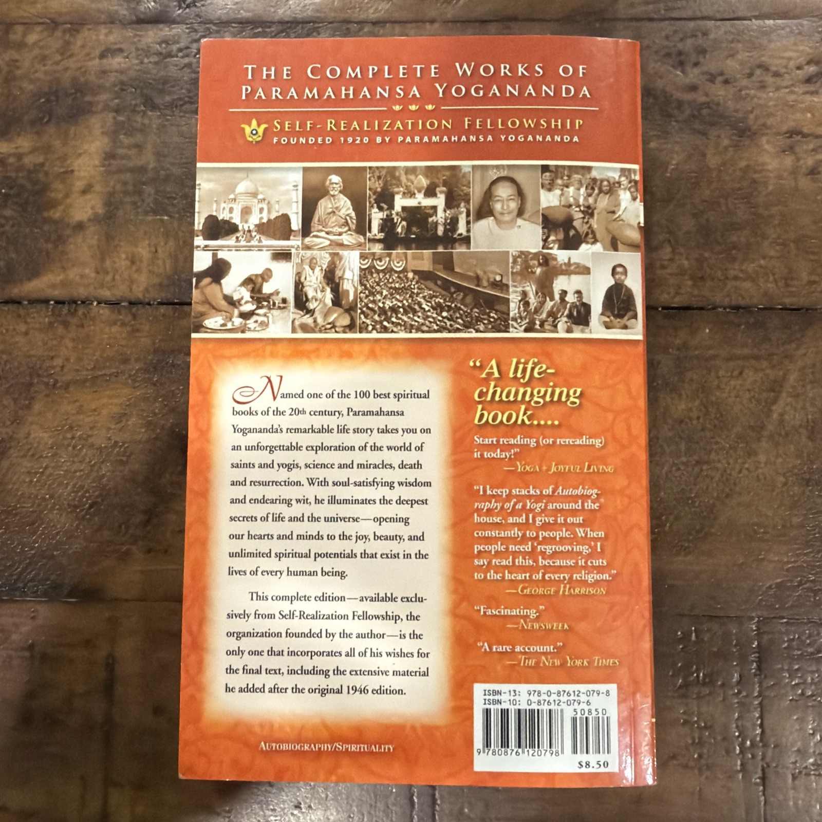 Autobiography of a Yogi by Yogananda, Paramahansa – Like New, Never Read- Opened