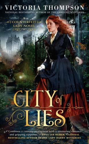 City of Lies (A Counterfeit Lady Novel) – Mass Market Paperback – GOOD