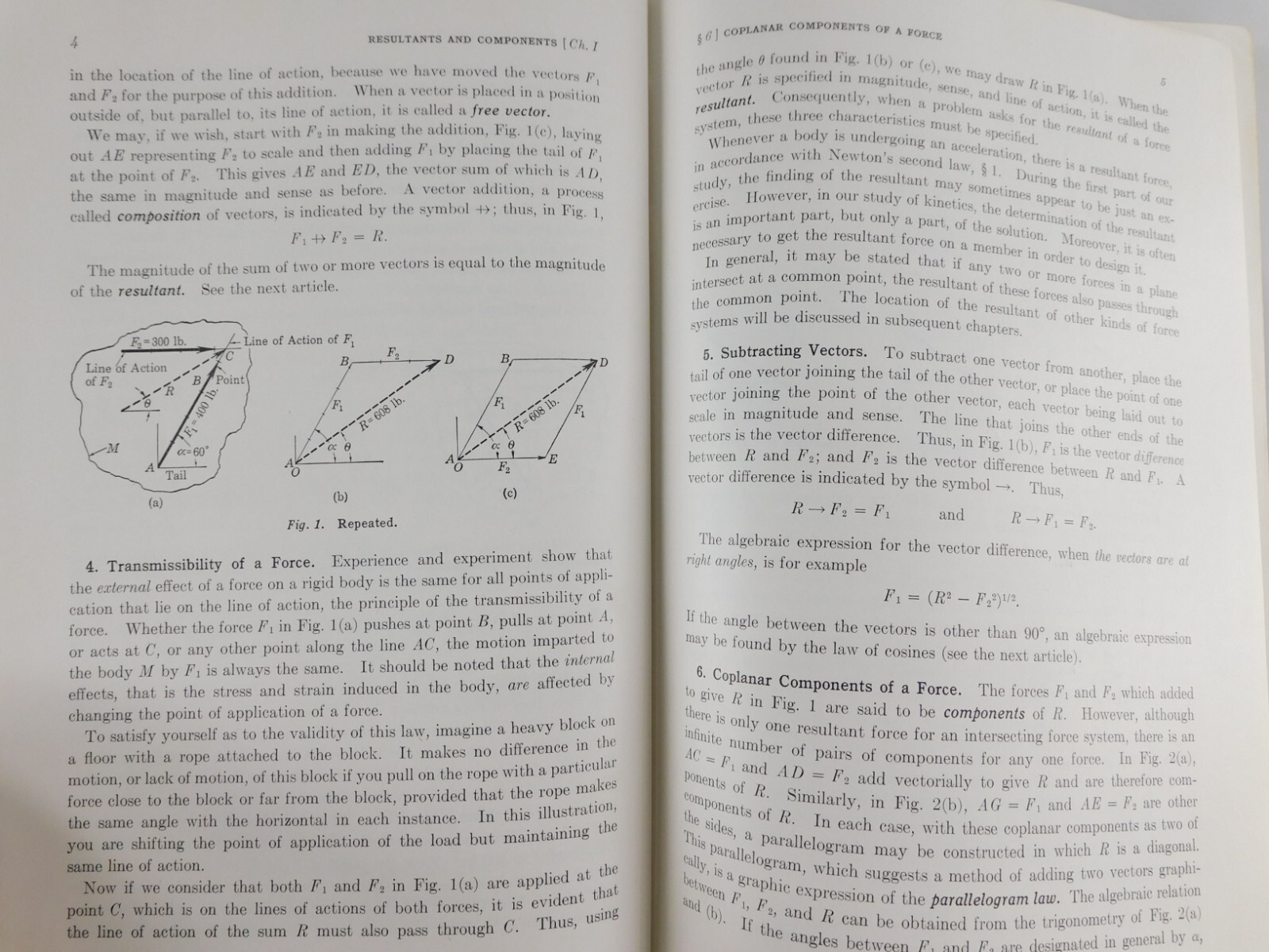 Analytic Mechanics 1956 by Faires and Chambers HC Third Edition 540 Pages