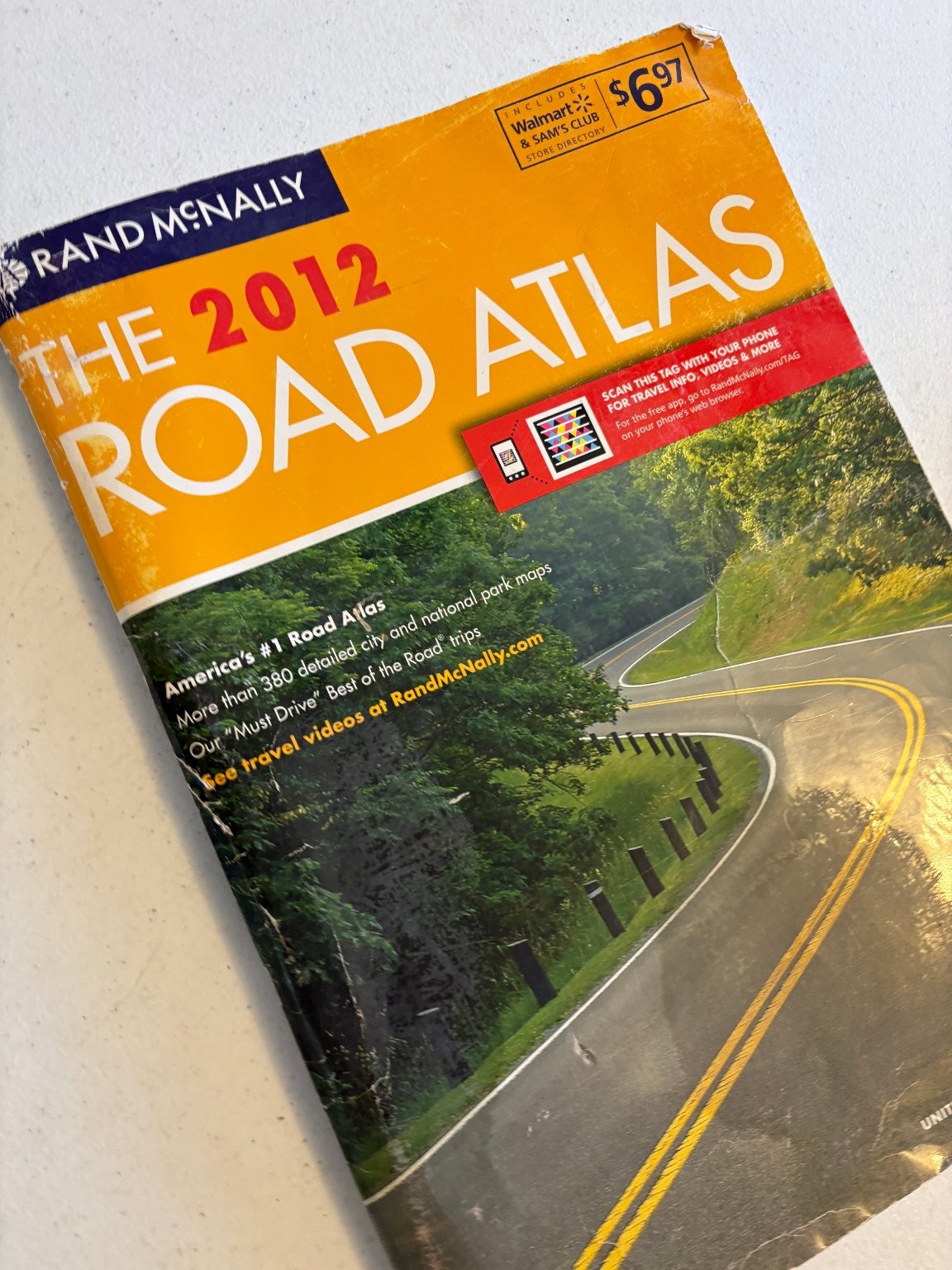 Rand McNally The 2012 Road Atlas US Canada Mexico Travel Map Book